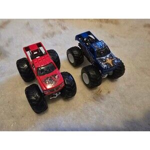 2 monster trucks